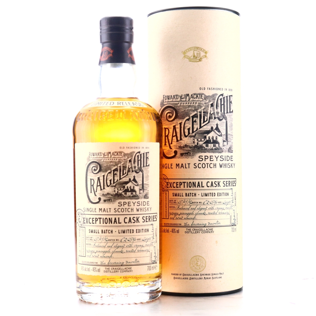 Craigellachie 1992 Exceptional Cask 24 Year Old #2592