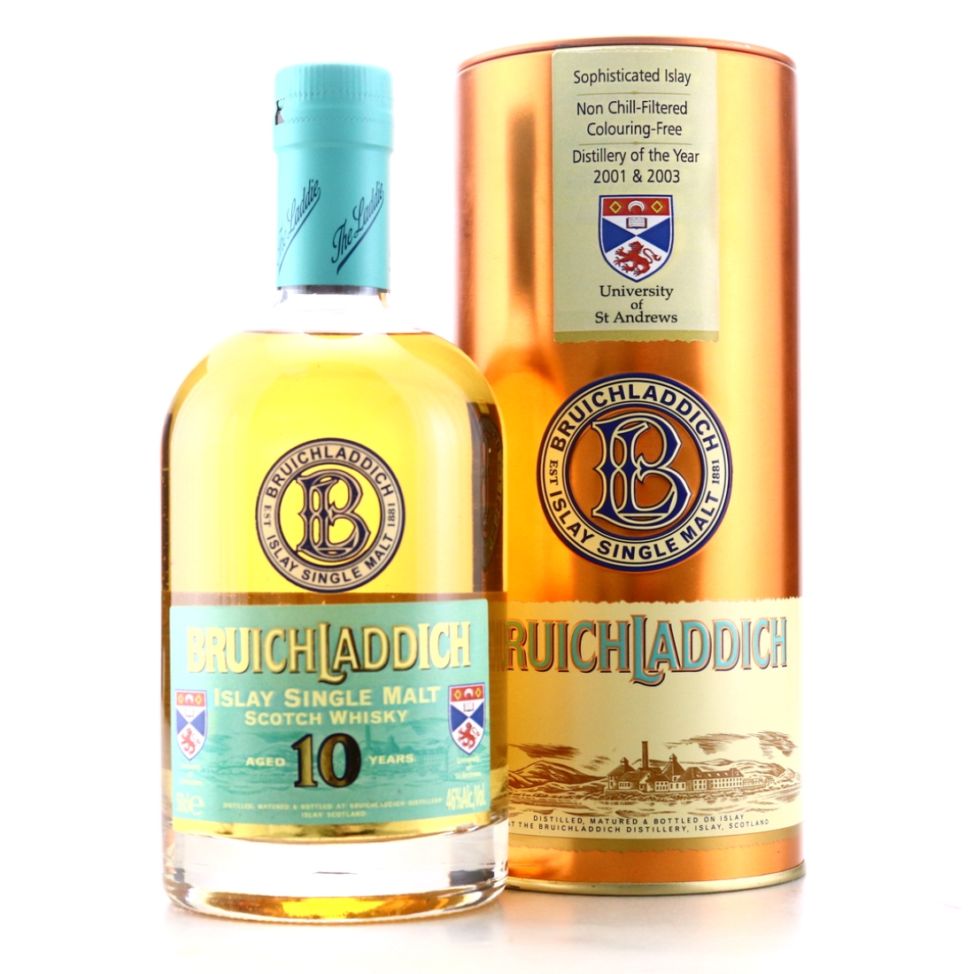 Bruichladdich 10 Year Old 50cl / University of St Andrews