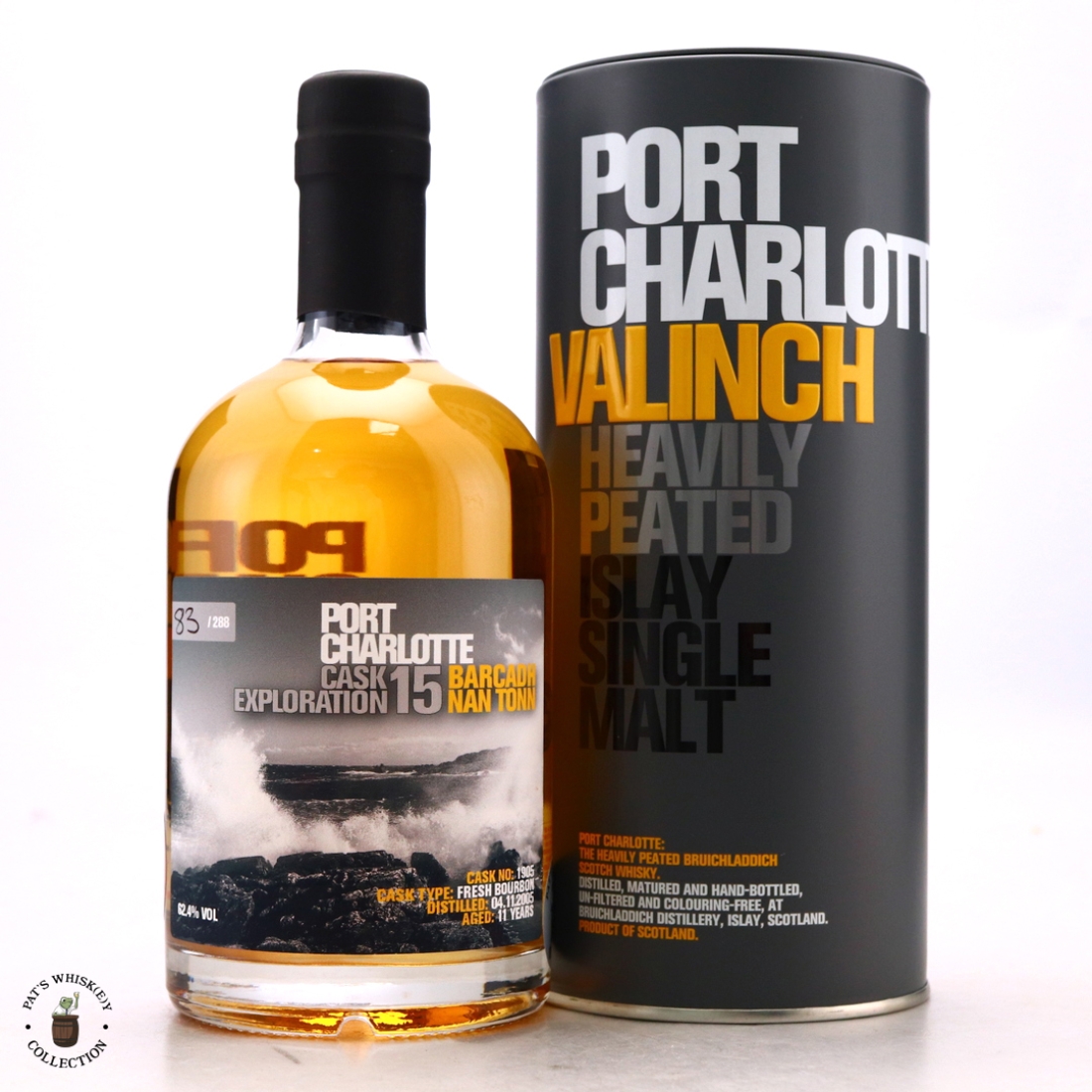 Port Charlotte 2005 Cask Exploration Valinch 11 Year Old No.15