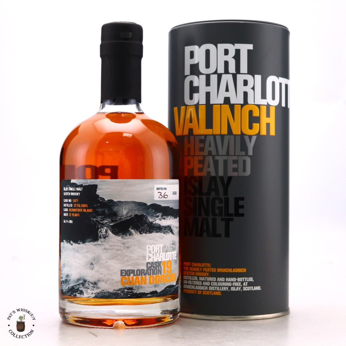 Port Charlotte 2005 Cask Exploration Valinch 12 Year Old No.19