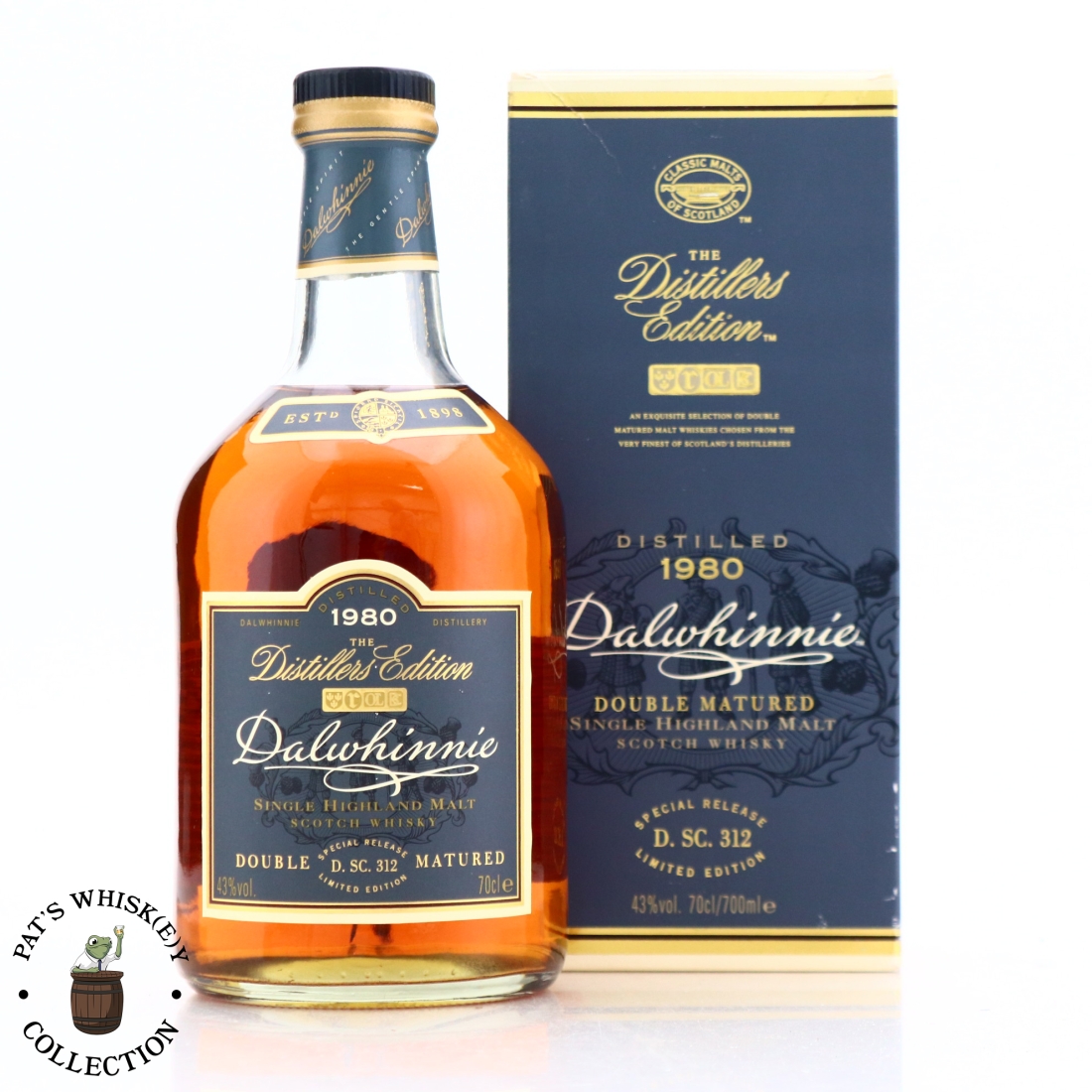 Dalwhinnie 1980 Distillers Edition D.SC.312 / Inaugural Release