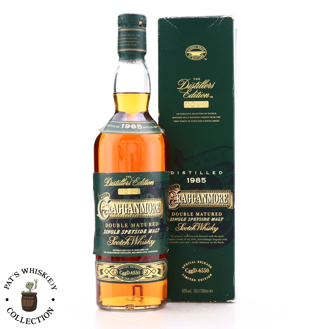 Cragganmore 1985 Distillers Edition CggD-6550