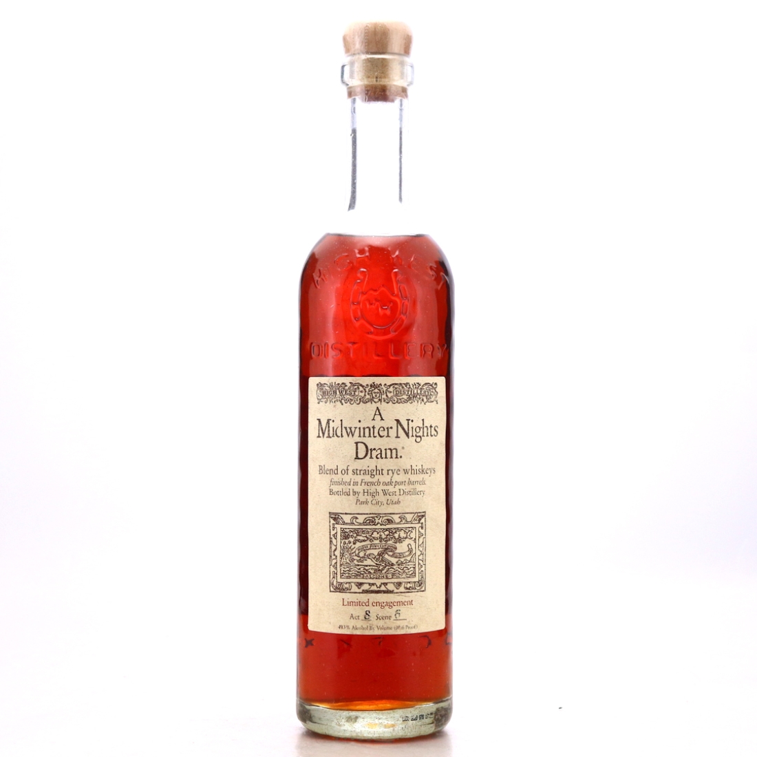 High West A Midwinter Nights Dram Rye Whiskey / Act 8 Scene 6