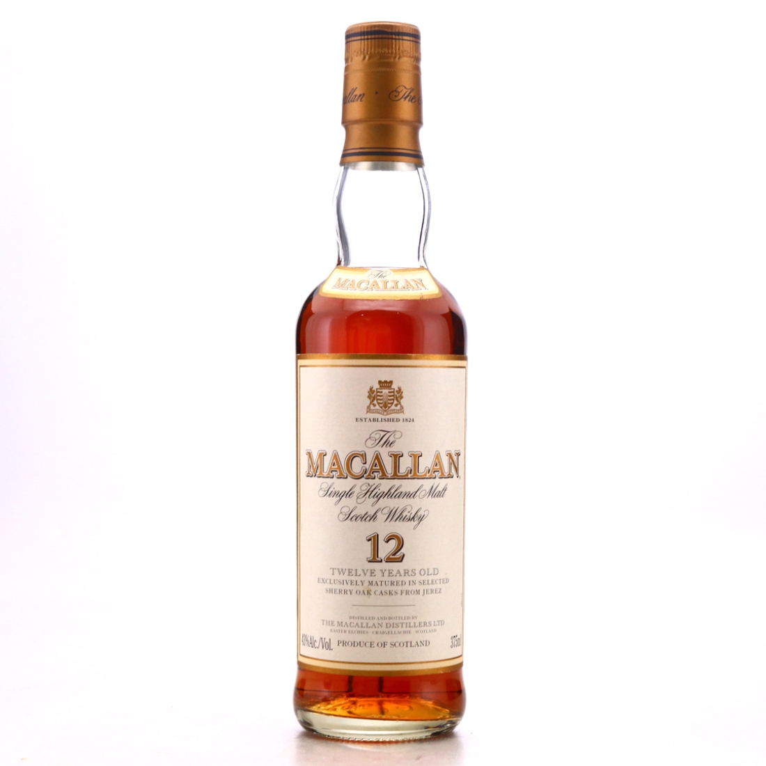 Macallan 12 Year Old 37.5cl early 2000s / Japanese Import