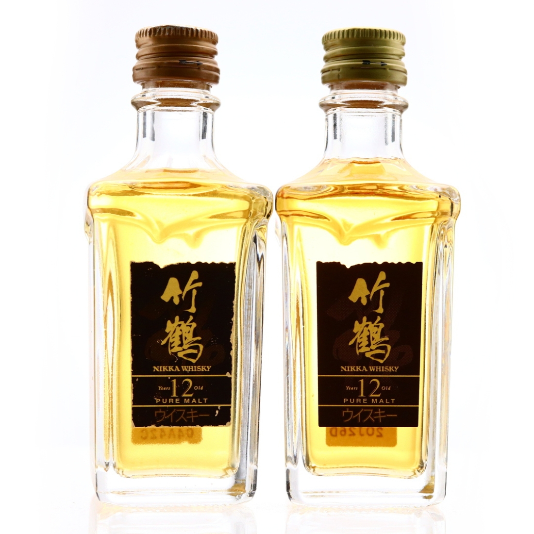 Taketsuru 12 Year Old Pure Malt Miniature x 2