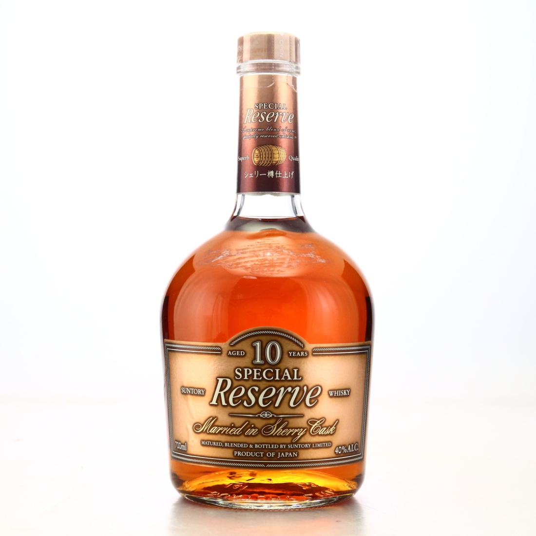 Suntory 10 Year Old Special Reserve / Sherry Cask