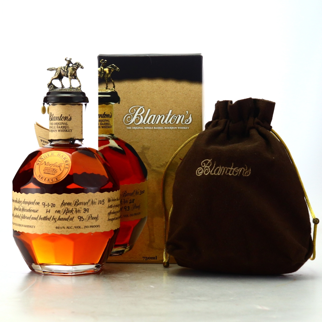 Blanton's Single Barrel dumped 2020 / Norfolk Wine & Spirits