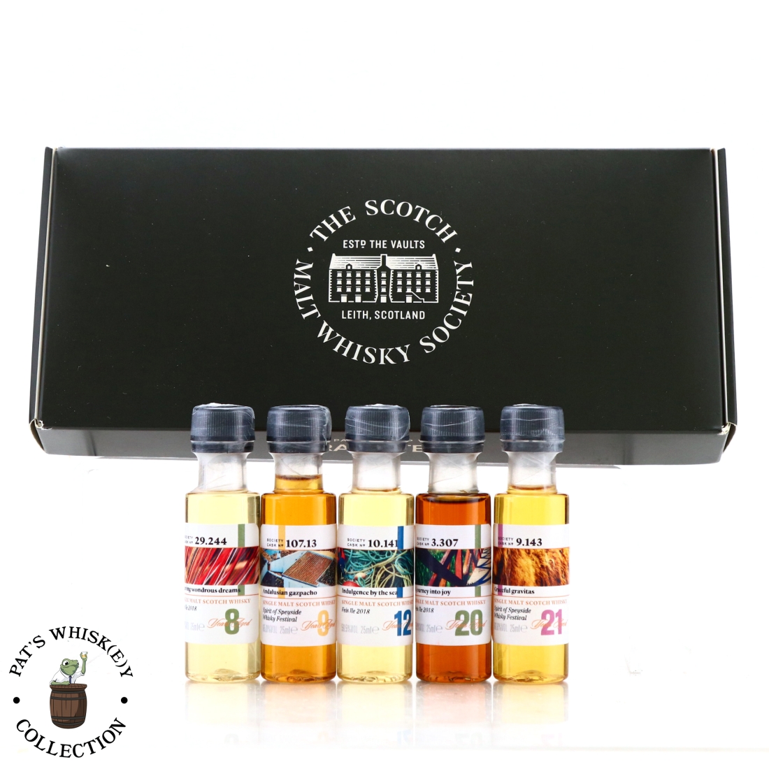 SMWS Scottish Whisky Festivals 2018 Samples x 5