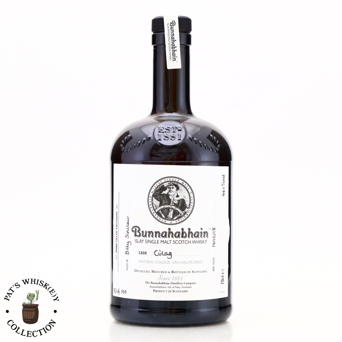 Bunnahabhain Hand Filled 2018 / Culag
