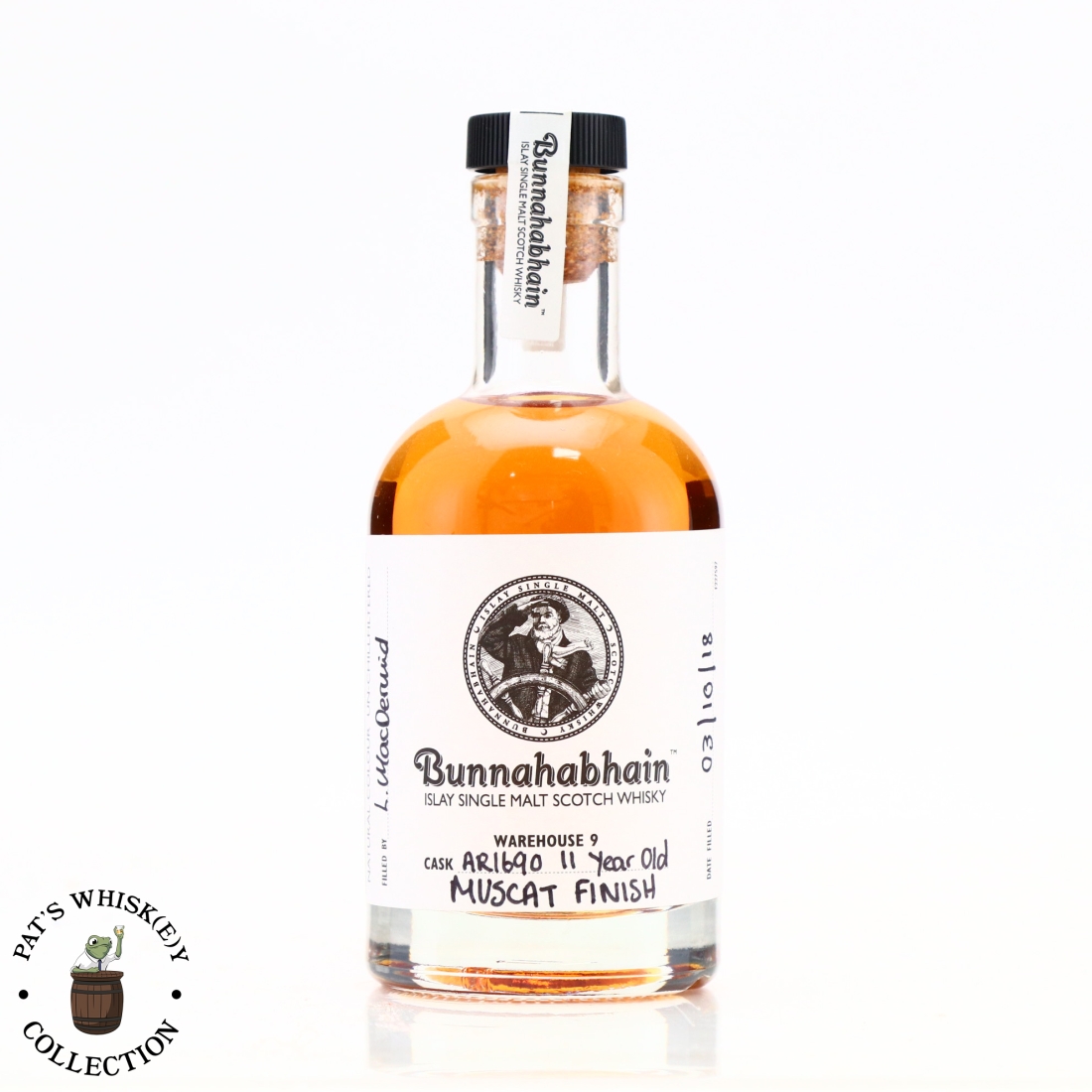 Bunnahabhain 11 Year Old Hand Filled 2018 20cl / Muscat Finish