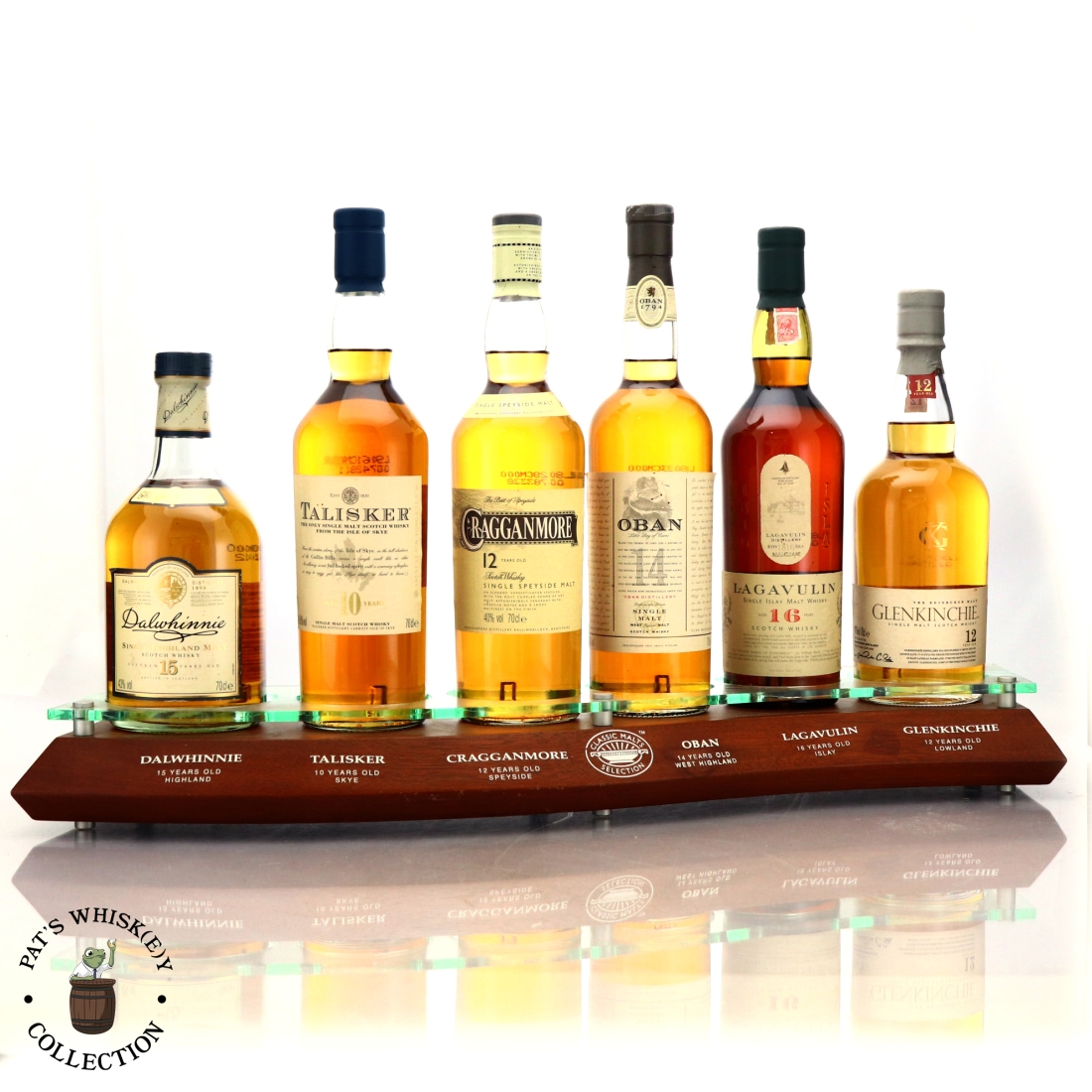 Classic Malts Collection 6 x 70cl with Plinth