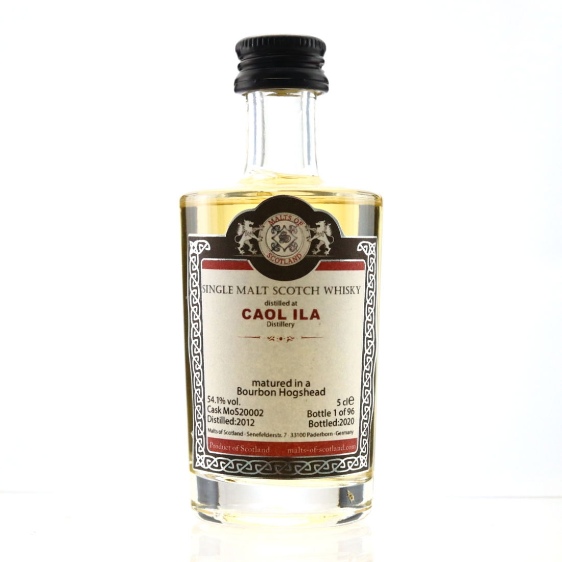 Caol Ila 2012 Malts of Scotland Miniature