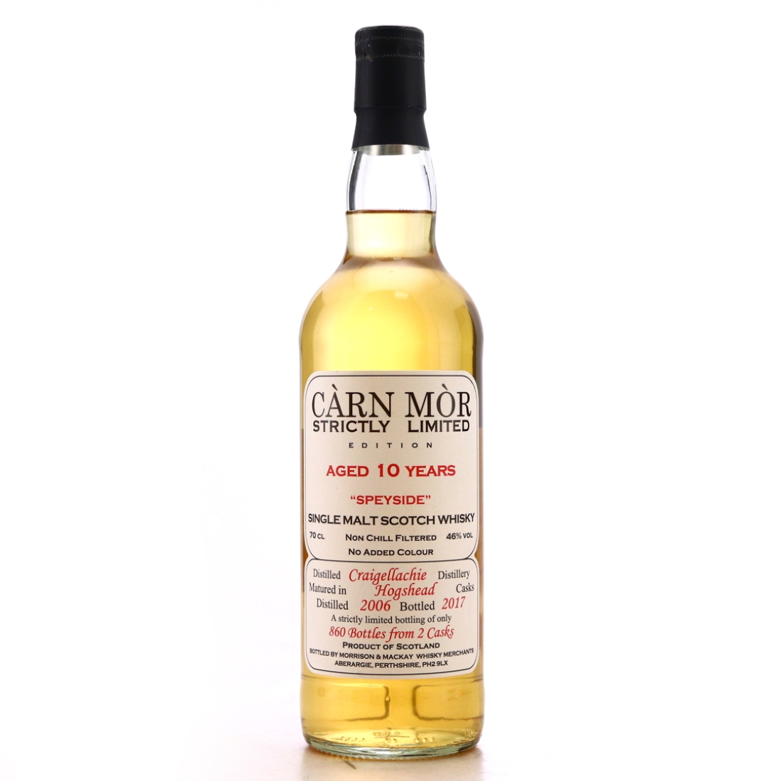 Craigellachie 2006 Carn Mor 10 Year Old