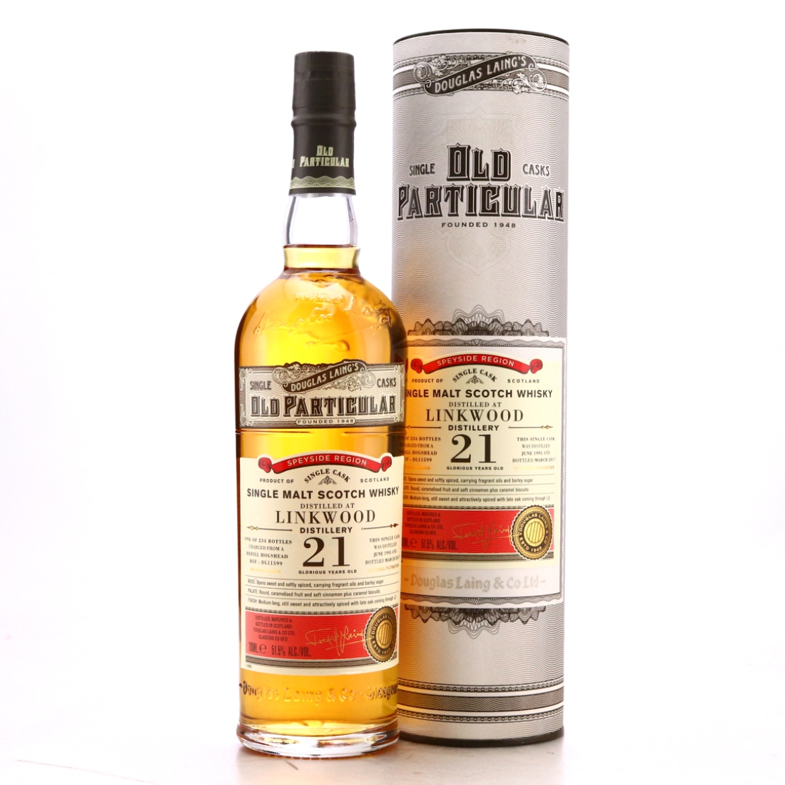 Linkwood 1995 Douglas Laing 21 Year Old