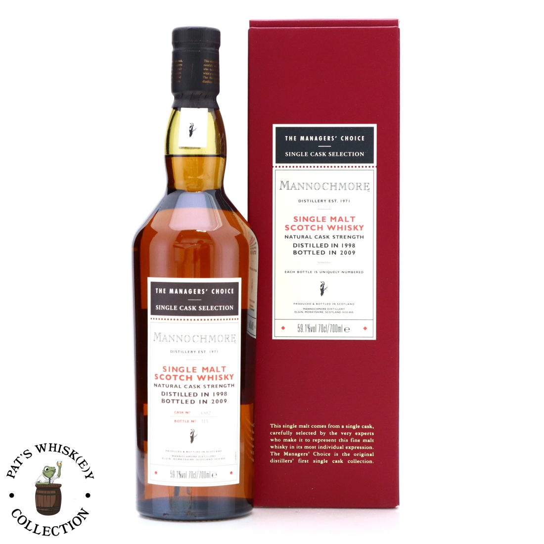 Mannochmore 1998 Managers' Choice