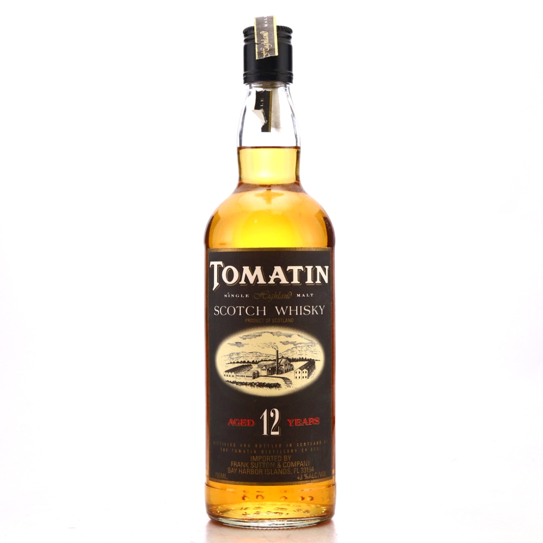 Tomatin 12 Year Old 75cl 1990s / US Import