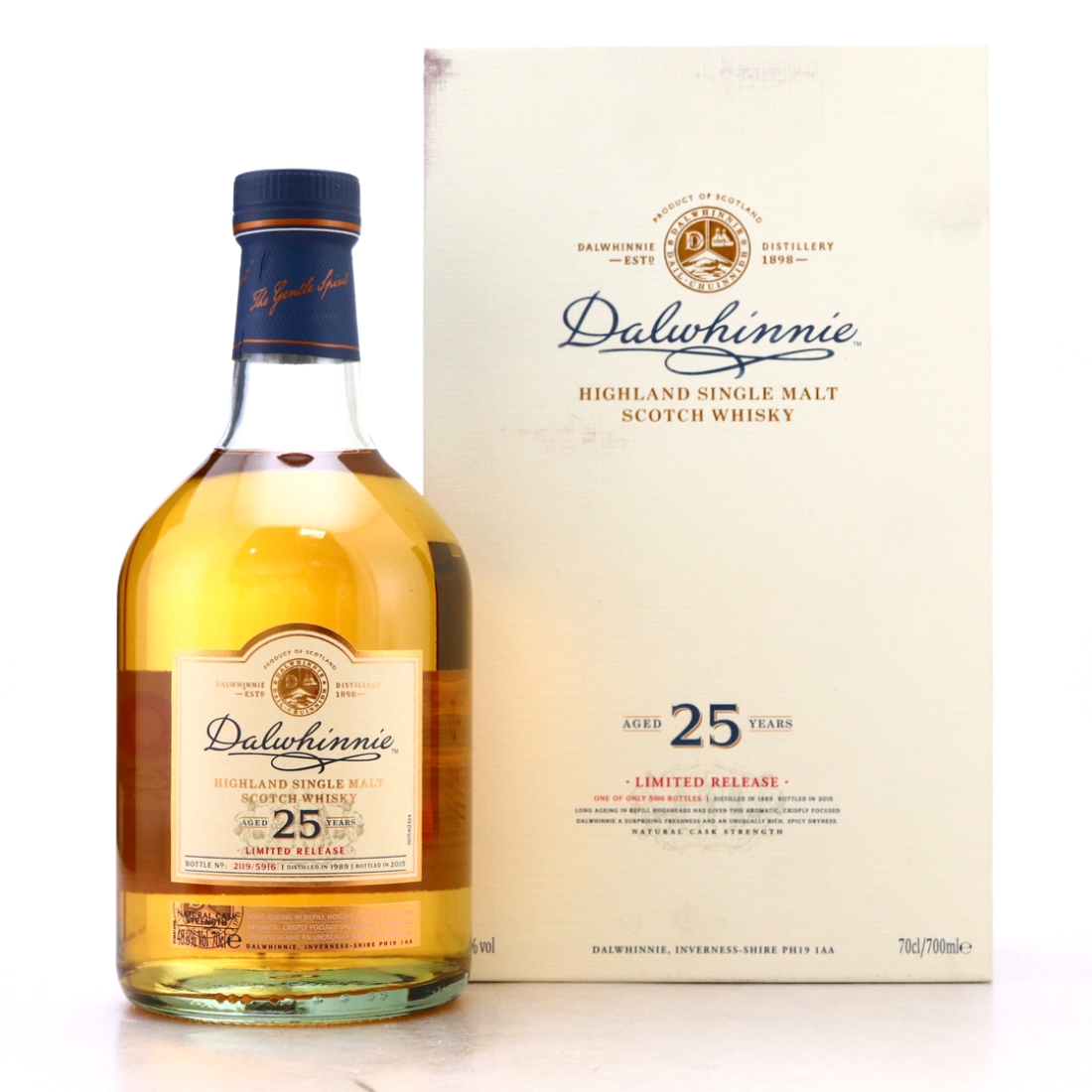 Dalwhinnie 1989 Cask Strength 25 Year Old