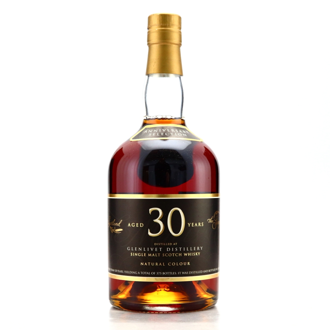 Glenlivet 30 Year Old Single Malts of Scotland Anniversary Selection