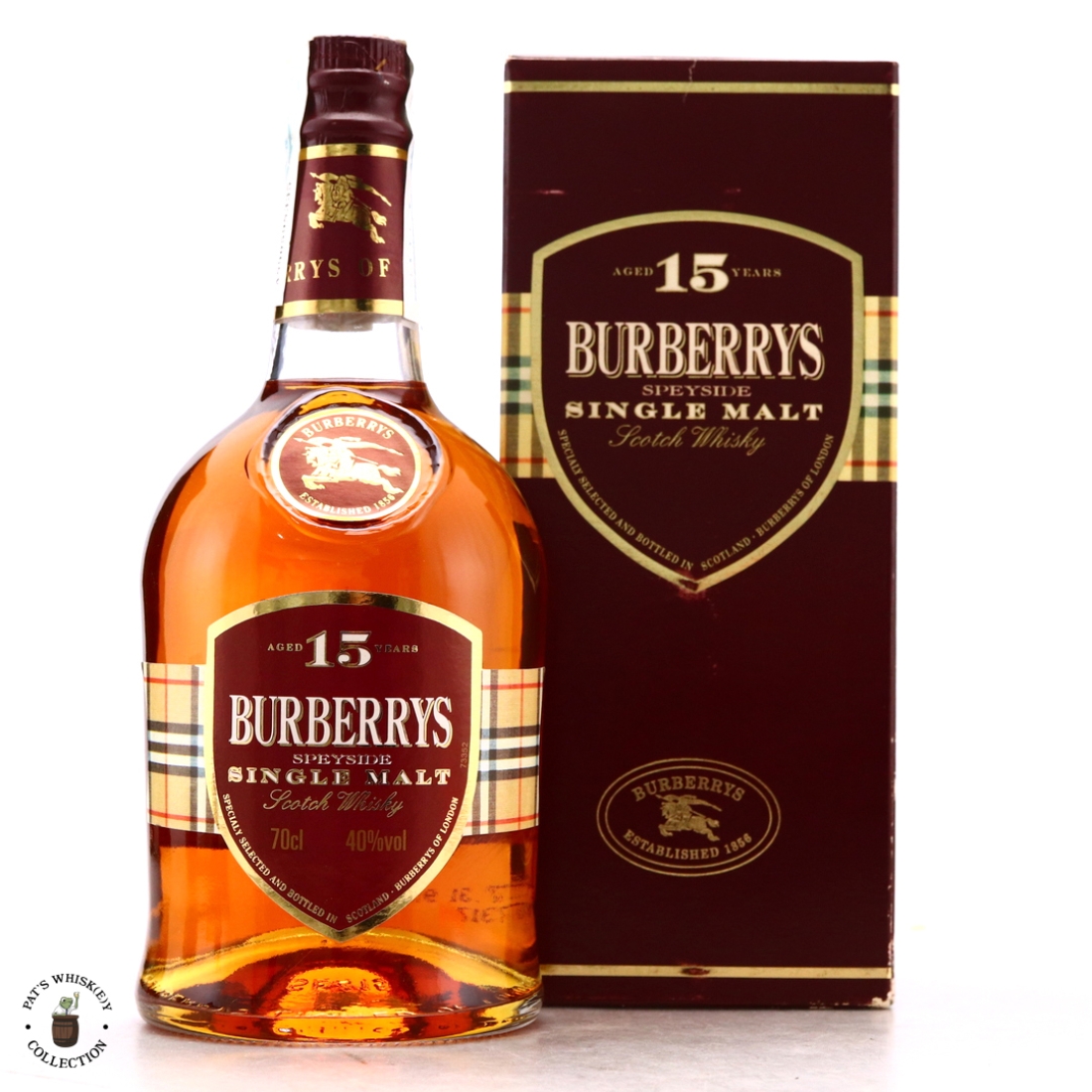 Burberrys 15 Year Old Speyside Single Malt