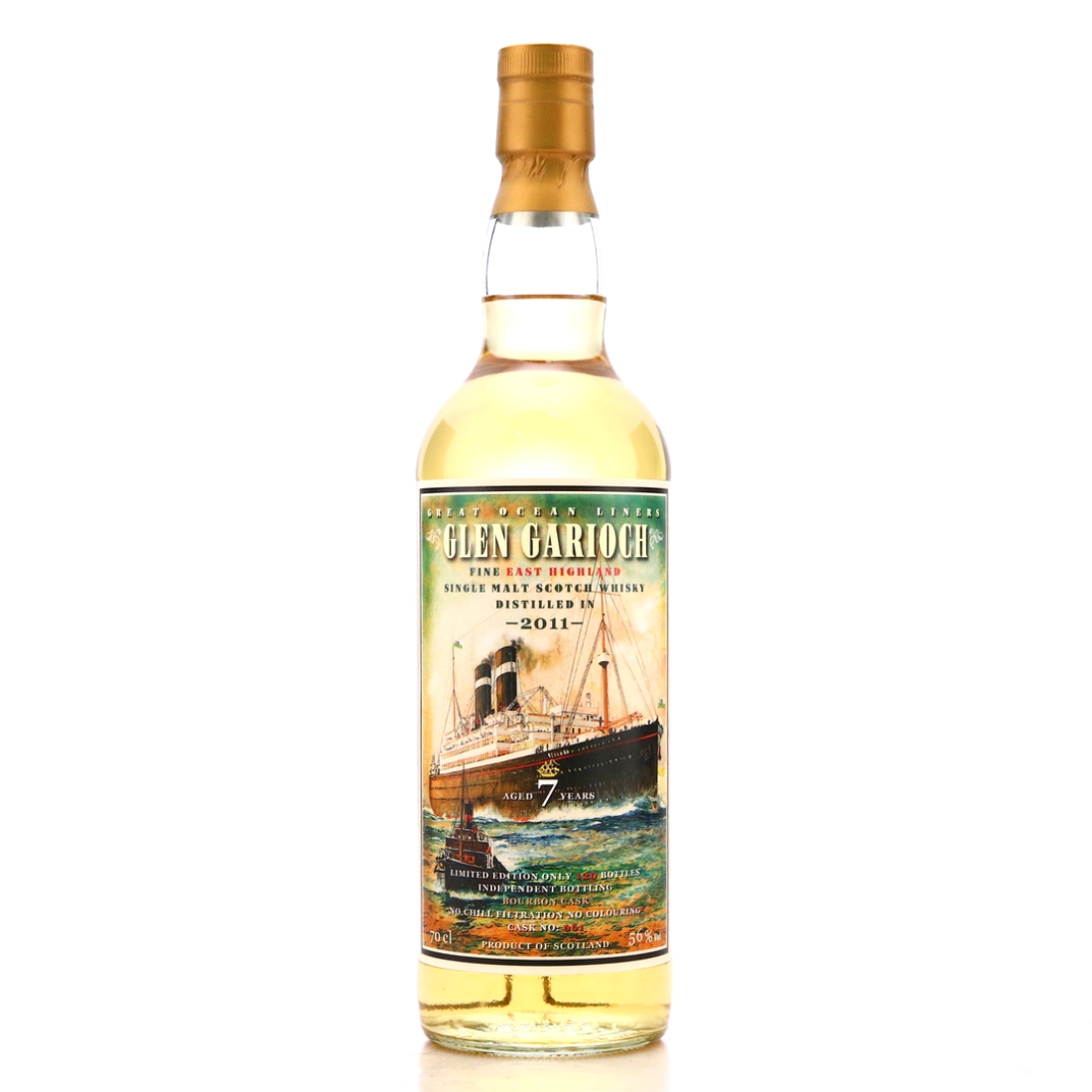 Glen Garioch 2011 Jack Wiebers 7 Year Old Great Ocean Liners / Whisky Fair Radebuel