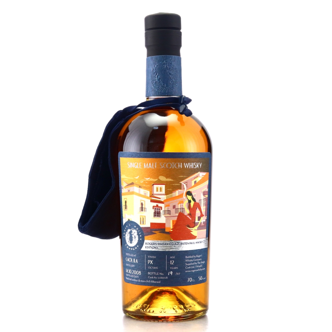 Caol Ila 2008 Roger's Whisky Company 12 Year old