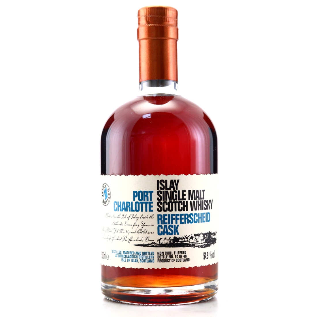 Port Charlotte 9 Year Old Reifferscheid Cask #887