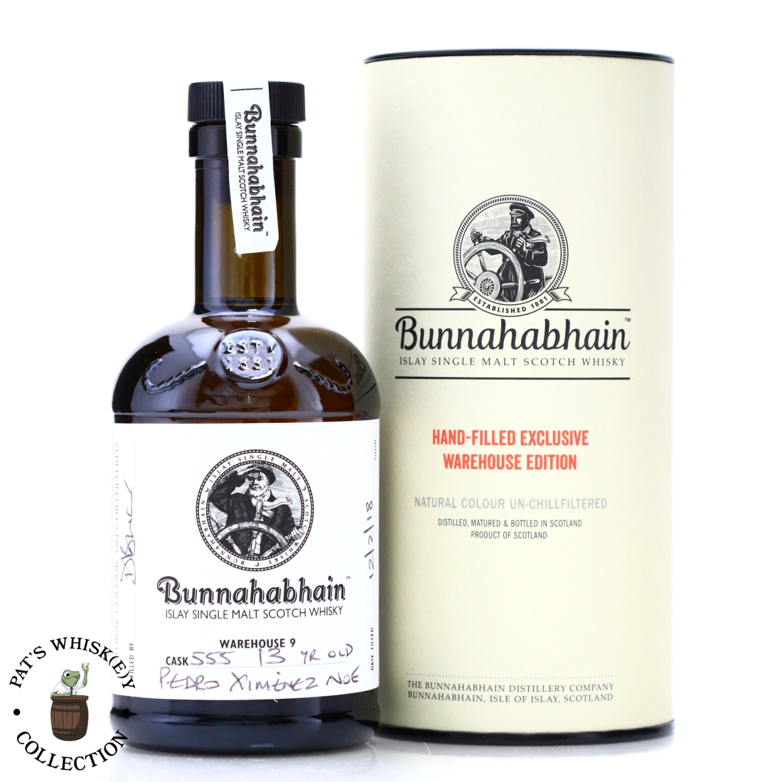 Bunnahabhain 13 Year Old Hand Filled 2018 20cl / PX Noe