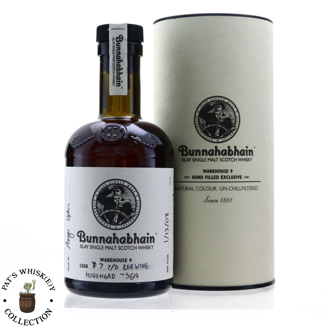 Bunnahabhain 7 Year Old Hand Filled 2016 20cl / Red Wine Hogshead
