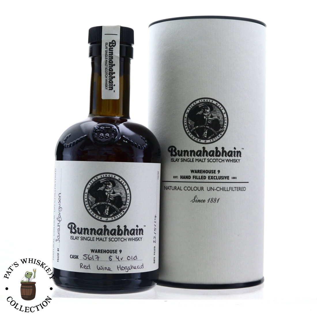 Bunnahabhain 8 Year Old Hand Filled 2017 20cl / Red Wine Hogshead