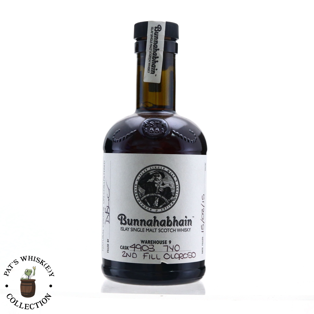 Bunnahabhain 7 Year Old Hand Filled 2015 20cl / 2nd Fill Oloroso