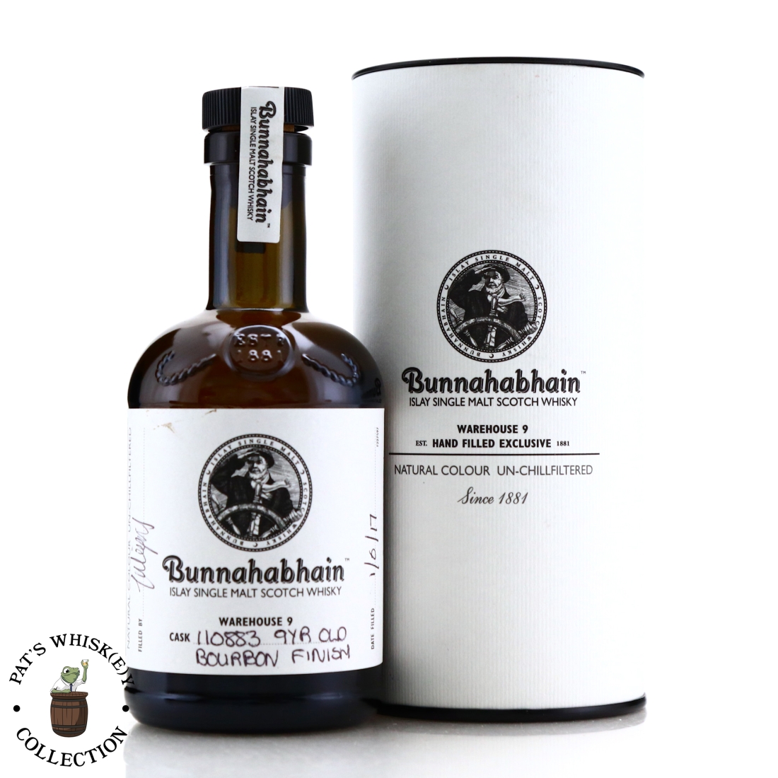 Bunnahabhain 9 Year Old Hand Filled 2017 20cl / Bourbon Finish