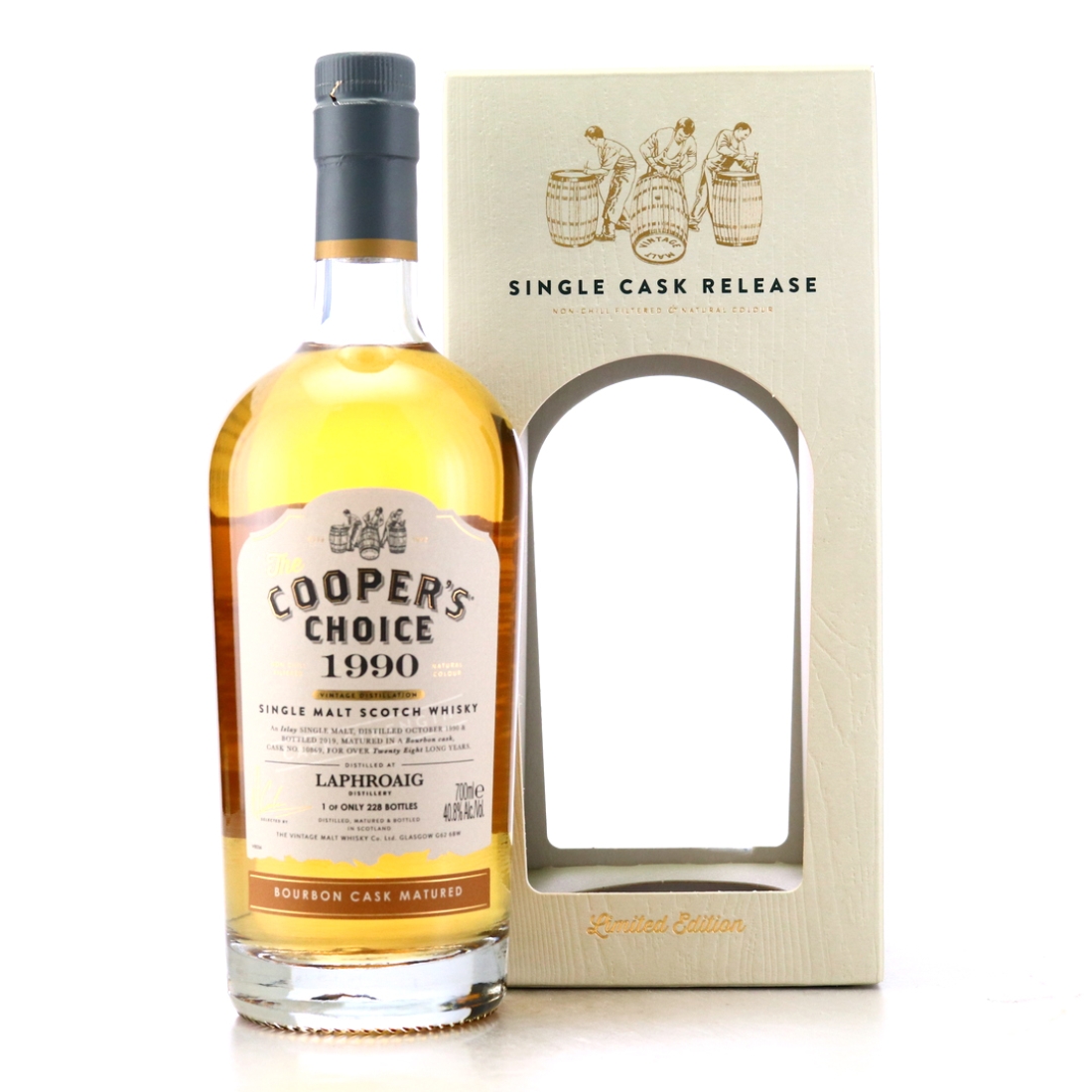 Laphroaig 1990 Cooper's Choice 28 Year Old