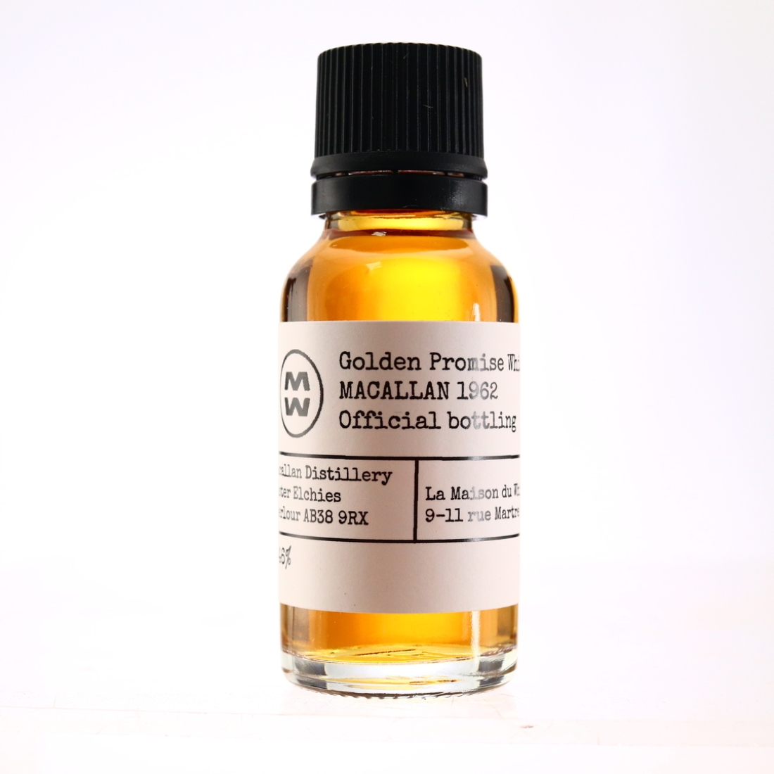 Macallan 1962 LMDW Live Tasting Sample