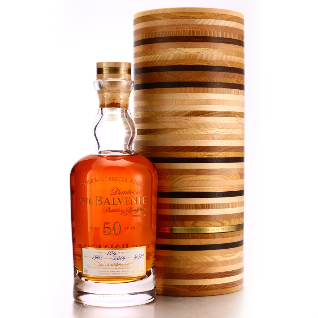 Balvenie 1963 Single Cask 50 Year Old #4570