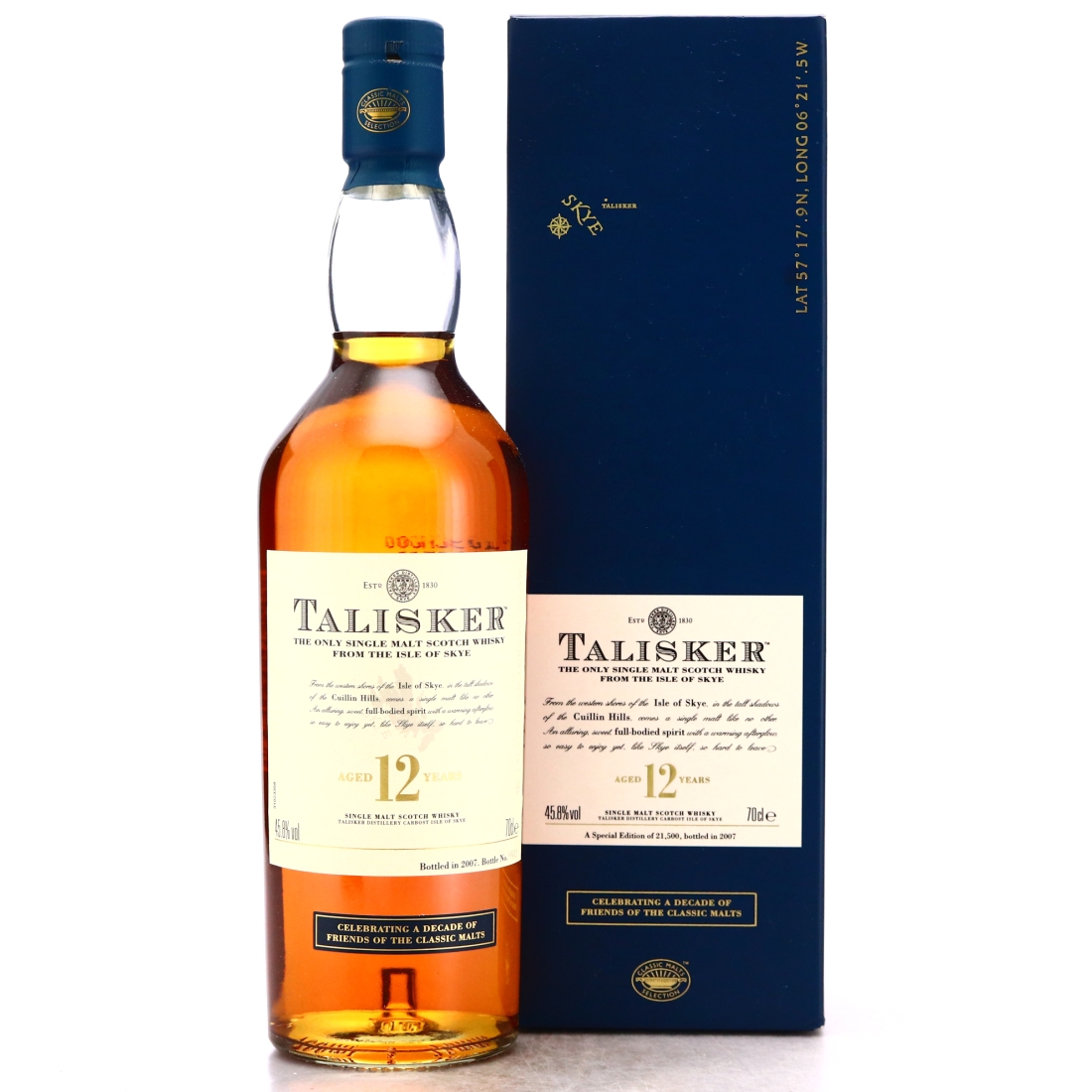 Talisker 12 Year Old / A Decade of the Friends of the Classic Malts