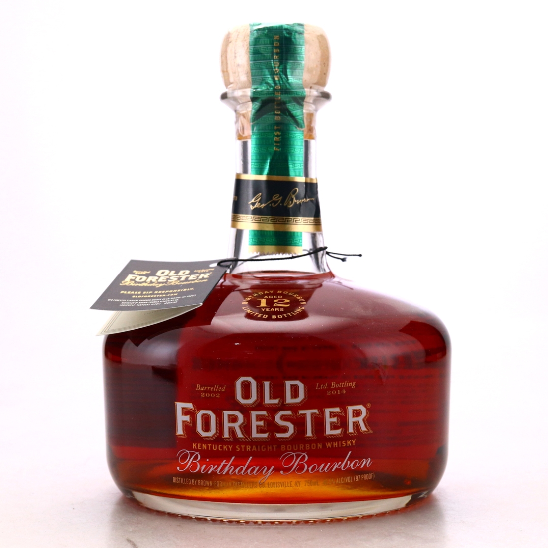 Old Forester 2002 Birthday Bourbon 12 Year Old