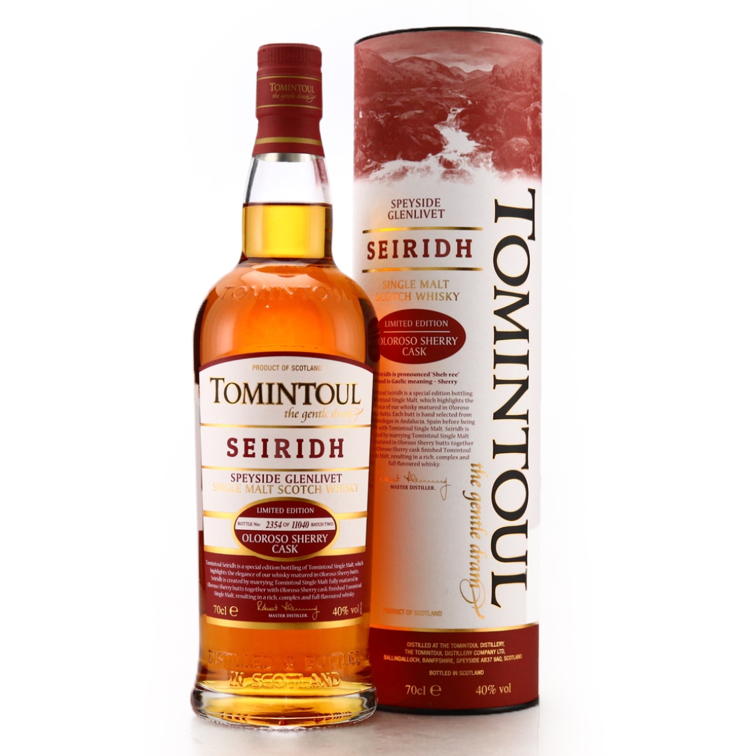 Tomintoul Seiridh Oloroso Sherry Cask Limited Edition