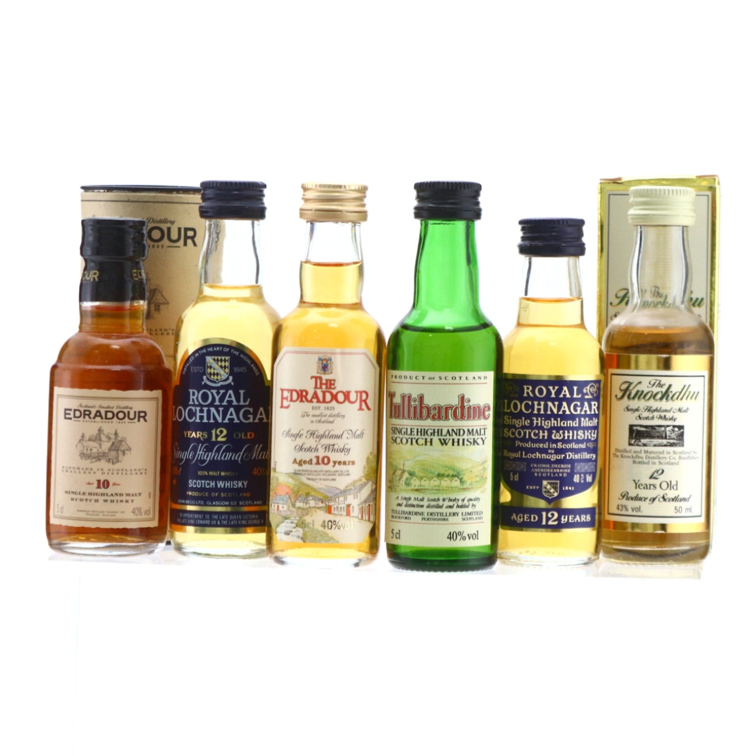 Highland Single Malt Miniature x 6