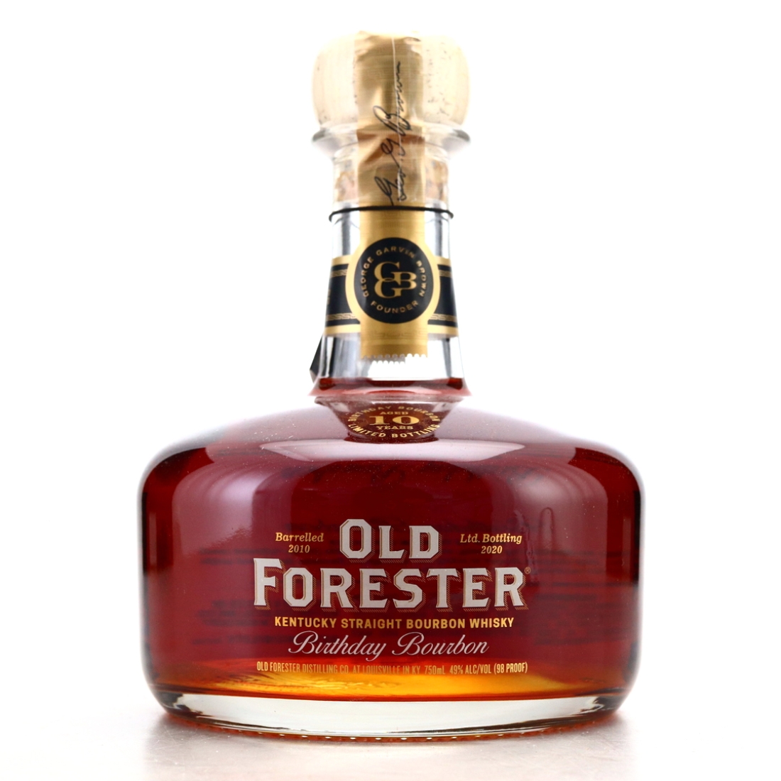 Old Forester 2010 Birthday Bourbon 10 Year Old
