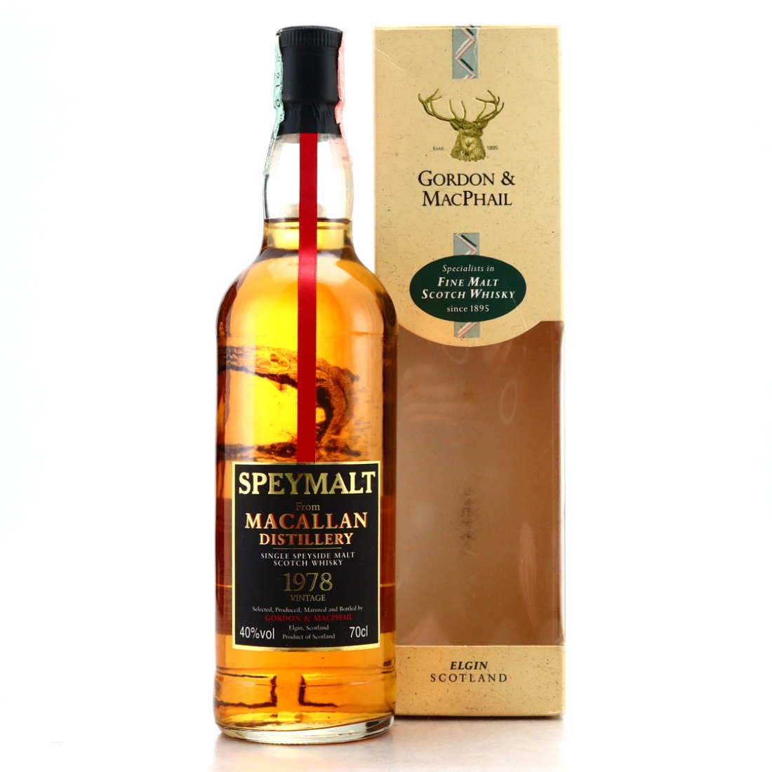 Macallan 1978 Gordon and MacPhail Speymalt / Meregalli Import