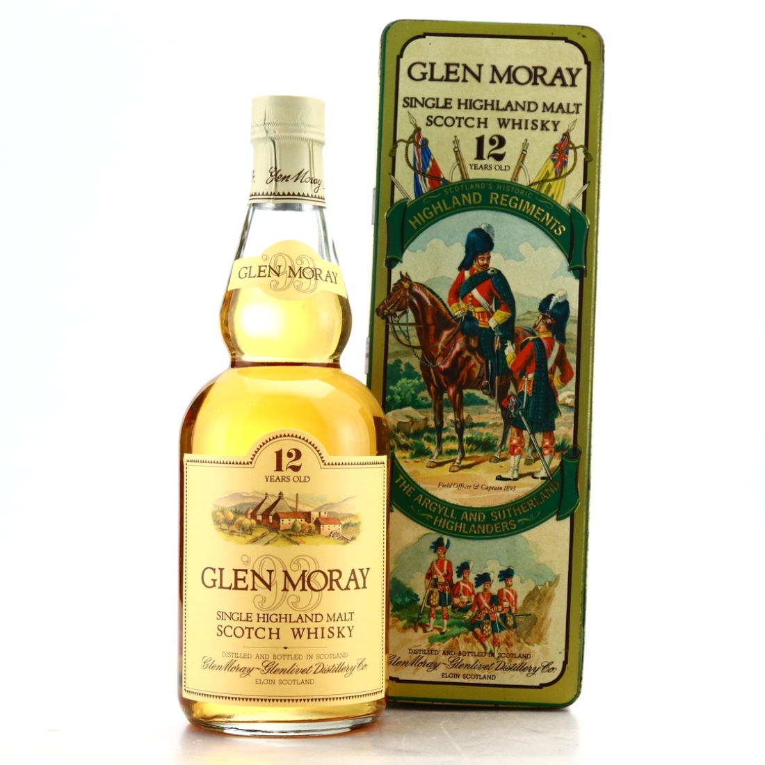 Glen Moray 12 Year Old 1980s / Argyll & Sutherland Highlanders