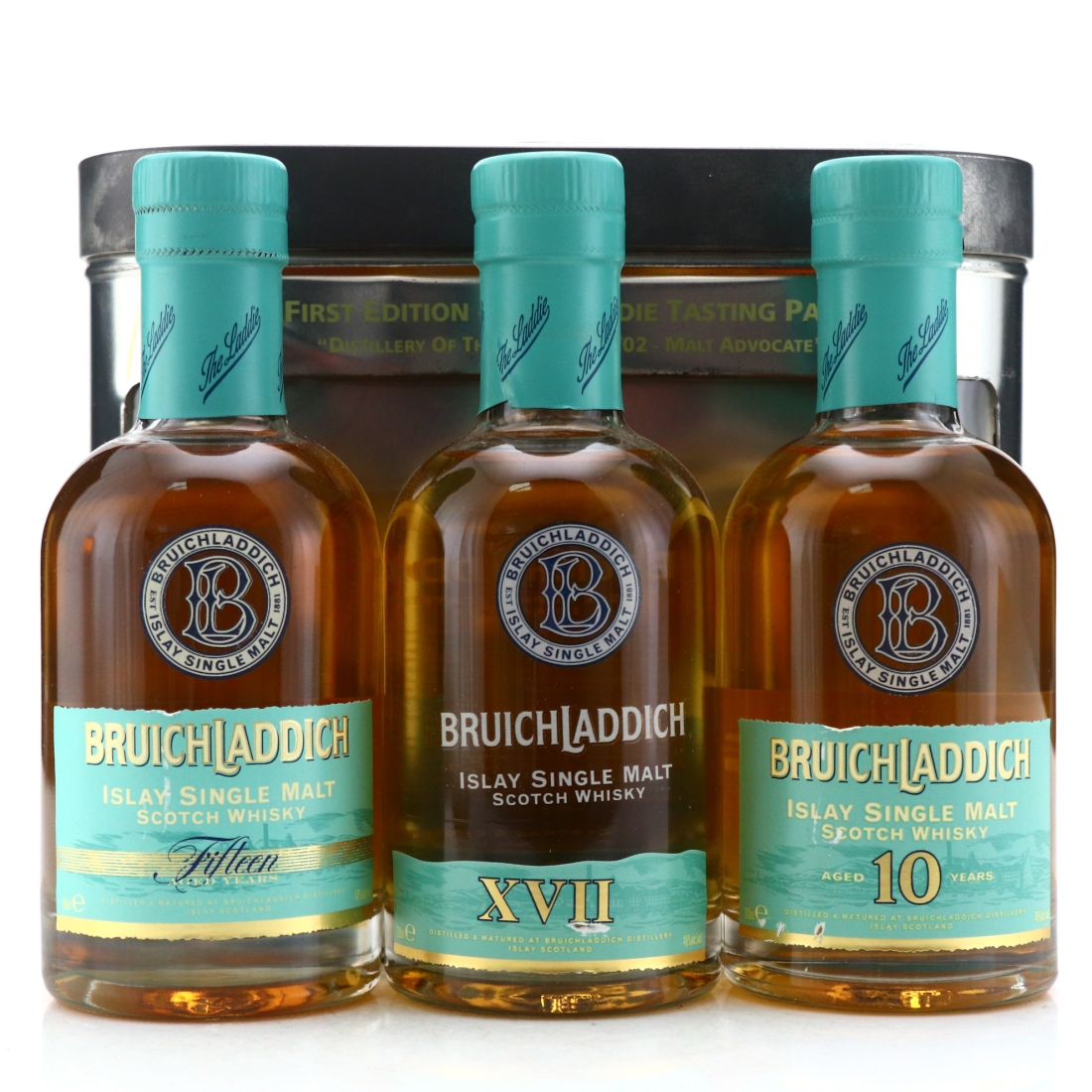 Bruichladdich First Editons Tasting Pack 3 x 20cl
