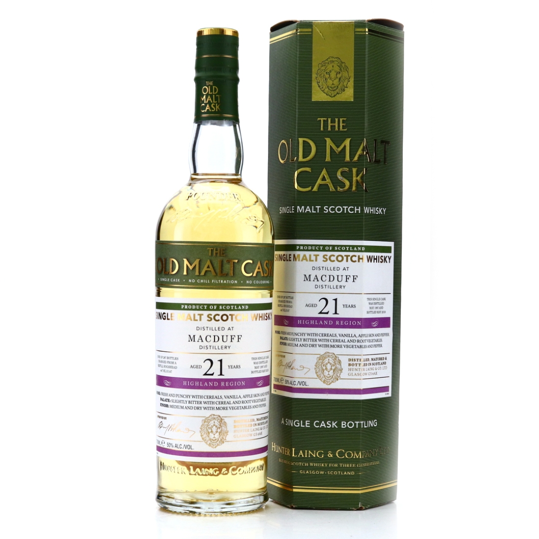 Macduff 1997 Hunter Laing 21 Year Old