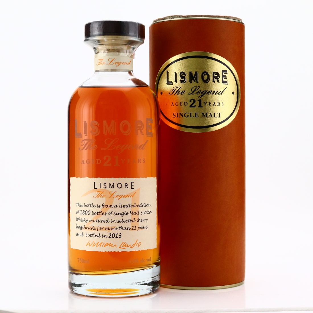 Lismore 21 Year Old The Legend 75cl / US Import