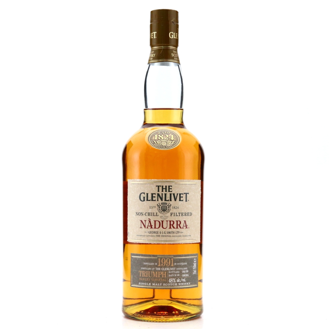 Glenlivet Nadurra 1991 Triumph 75cl / US Import