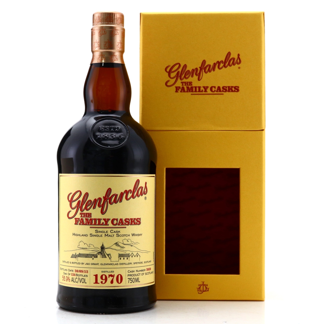 Glenfarclas 1970 Family Cask #2030 75cl / US Import