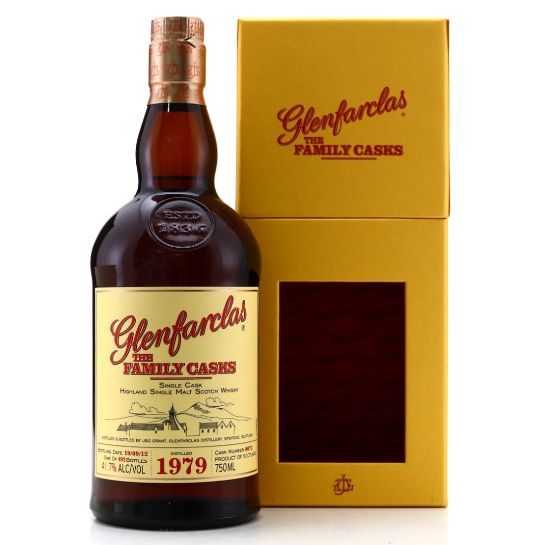 Glenfarclas 1979 Family Cask #8072 75cl  / US Import