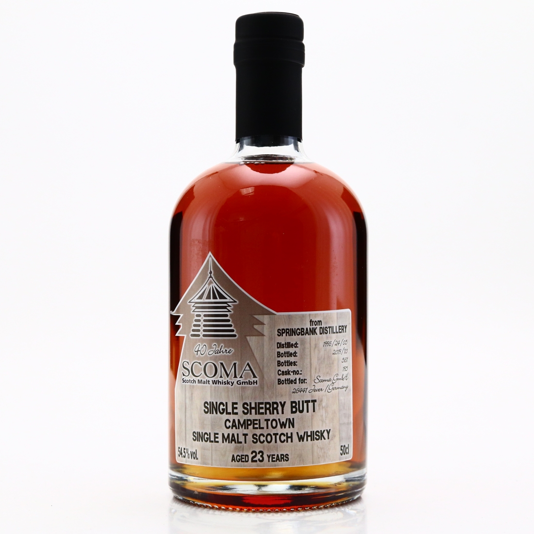 Springbank 1996 Scoma 23 Year Old 50cl