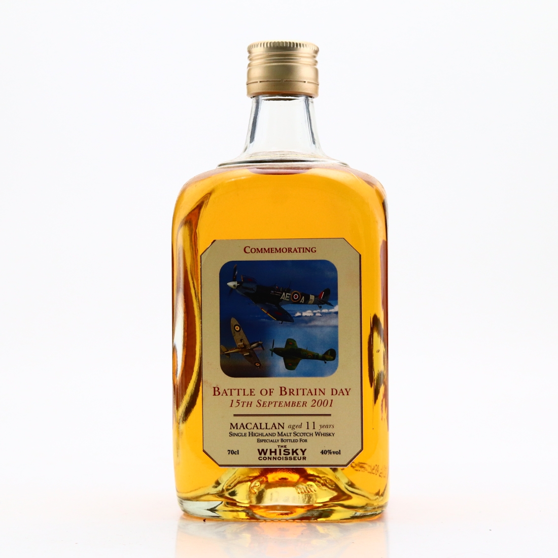Macallan 11 Year Old Whisky Connoisseur / Battle of Britain Day 2001