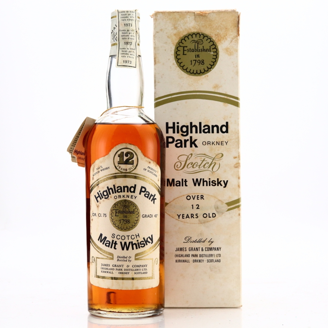 Highland Park 12 Year Old early 1970s / Adriatic Import